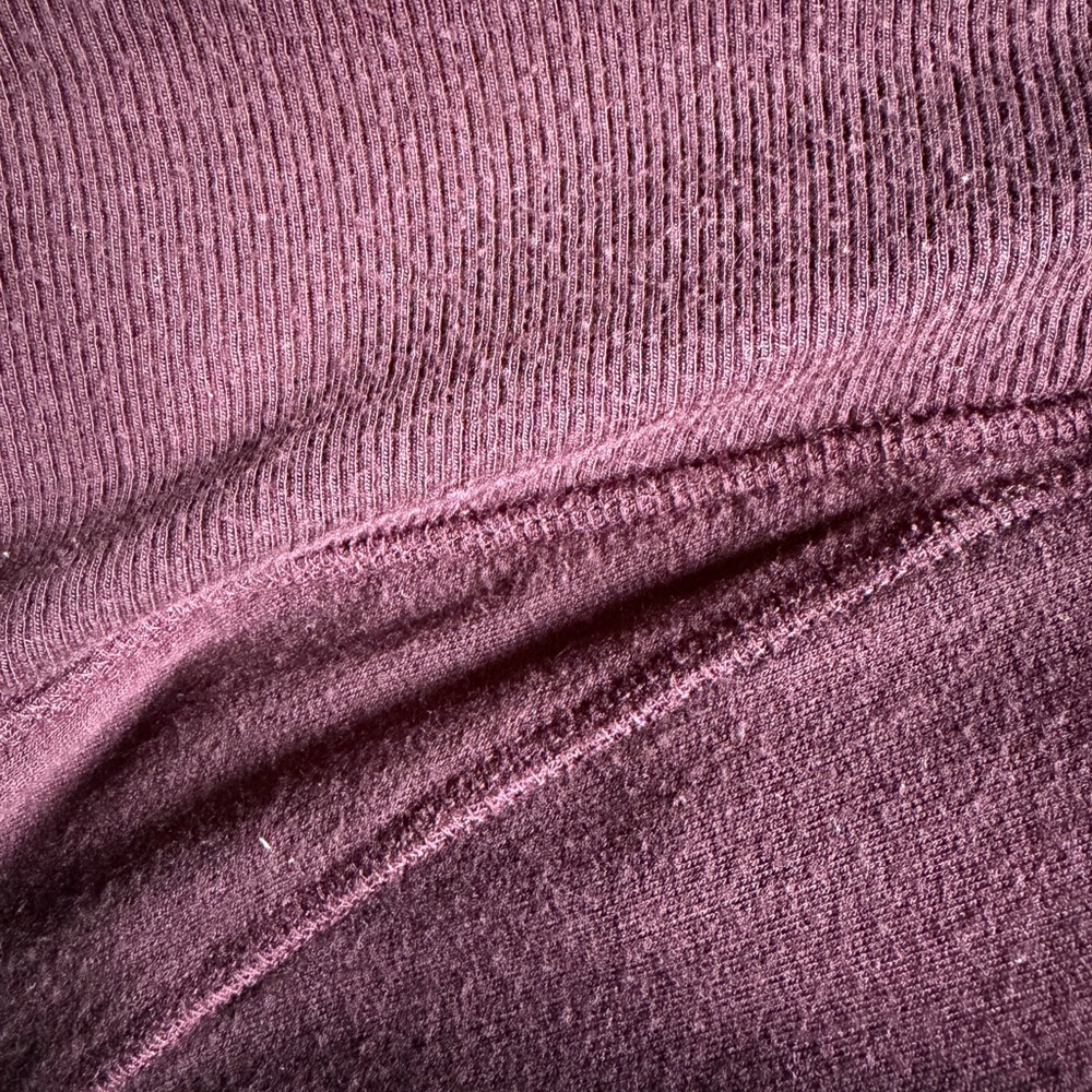 Athleta Open-Front Drape Cardigan - Plum - Picture 14 of 15